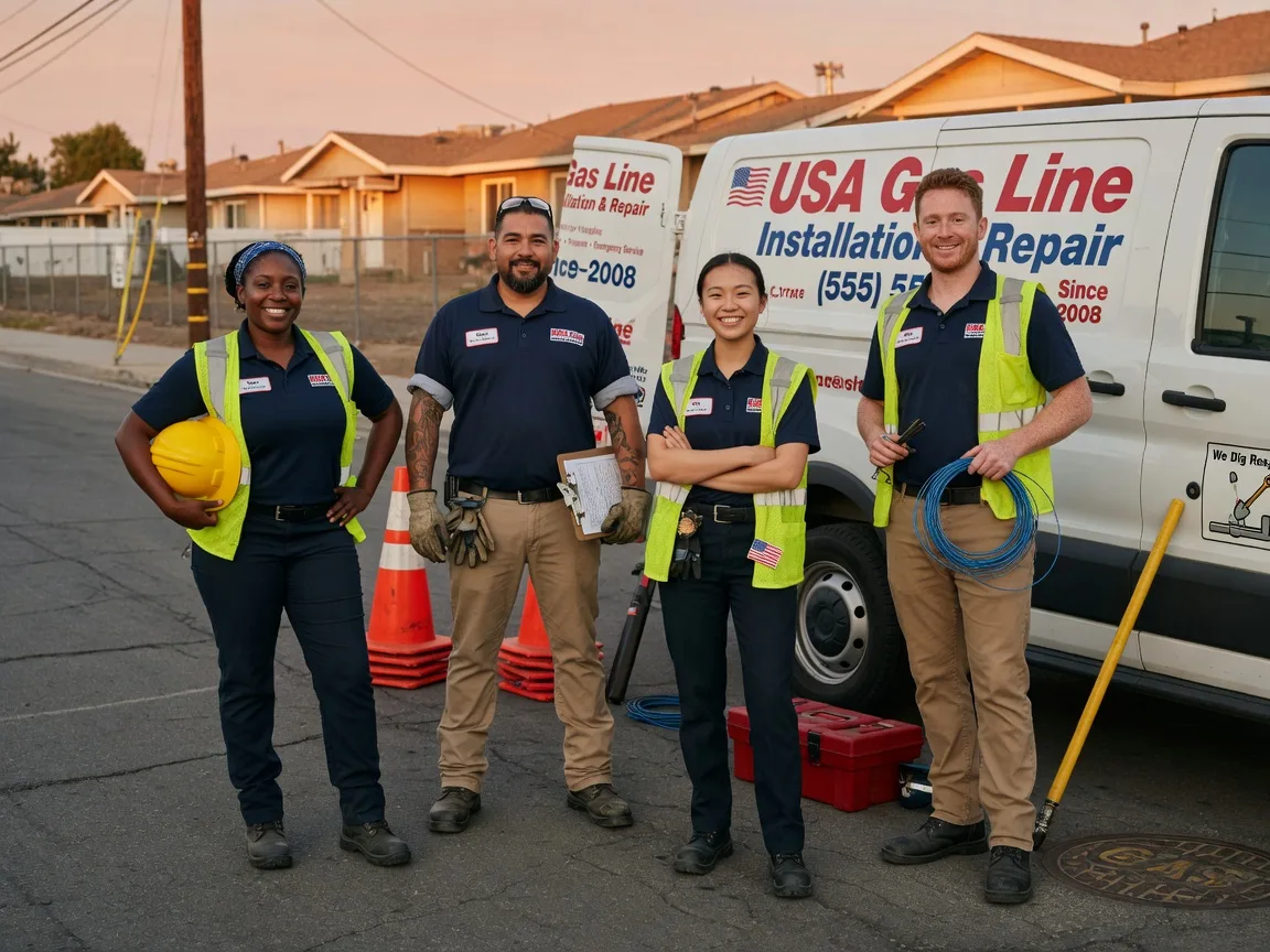 Gas Line Installation company in Monterey, IN